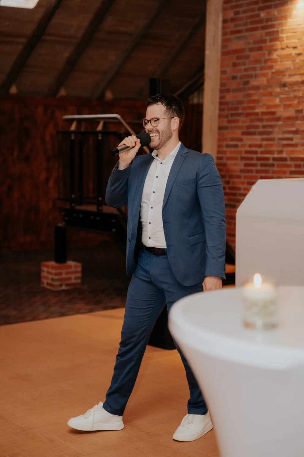 DJ Kayoss bei der Arbeit